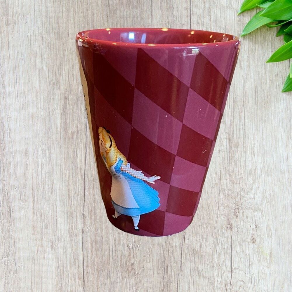Disney Alice in Wonderland Shot Glass Curiouser - Picture 7 of 10